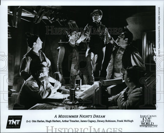 1993 Press Photo Otis Harlan and the other casts of "A Midsummer Night's Dream"
