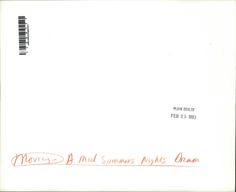 1993 Press Photo Otis Harlan and the other casts of "A Midsummer Night's Dream"