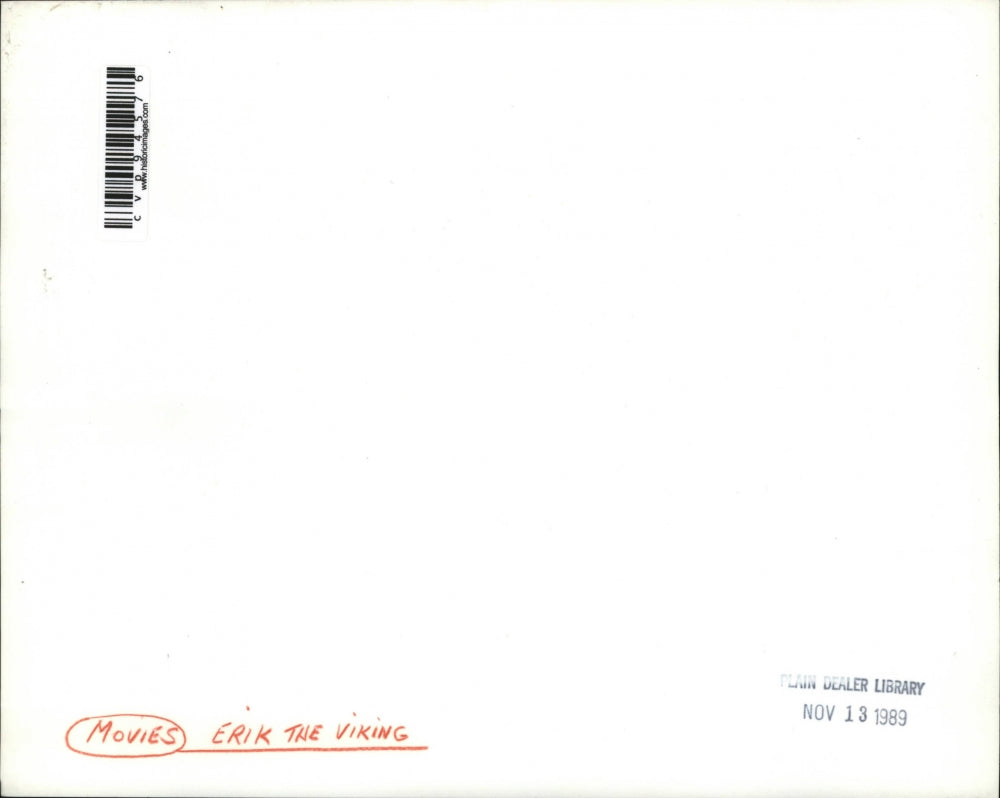 1989 Press Photo Tim Robbins in Erik The Viking. - cvp94576