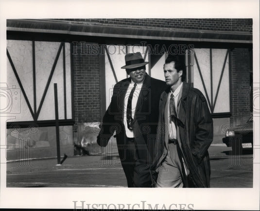 1992 Press Photo Forest Whitaker and Lewis Smith-Diary of a Hitman - cvp94625- Historic Images
