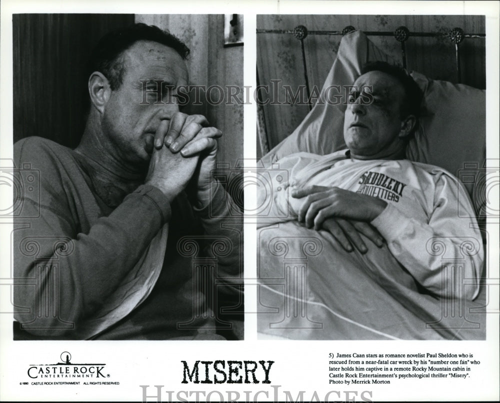 1990 Press Photo Misery movie scenes-James Caan - cvp94696- Historic Images