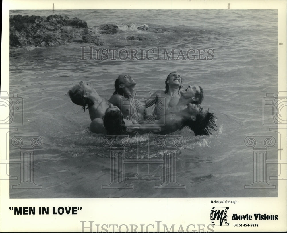 1990 Press Photo Men In Love - cvp94806- Historic Images