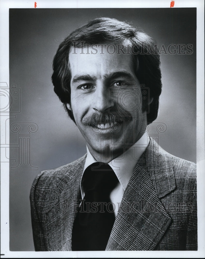 1978 Press Photo Bob Zappe was a Channel 3 weatherman - cvp95108- Historic Images