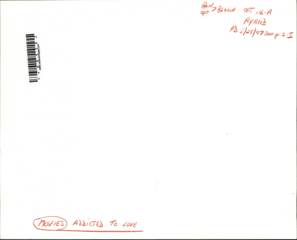 1997 Press Photo Addicted To Love-Matthew Broderick and Meg Ryan - cvp95162