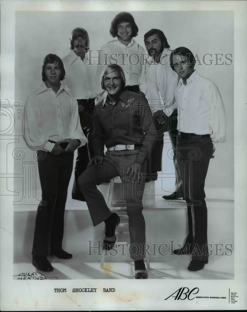 1972 Press Photo Thom Shockley Band - cvp95326- Historic Images