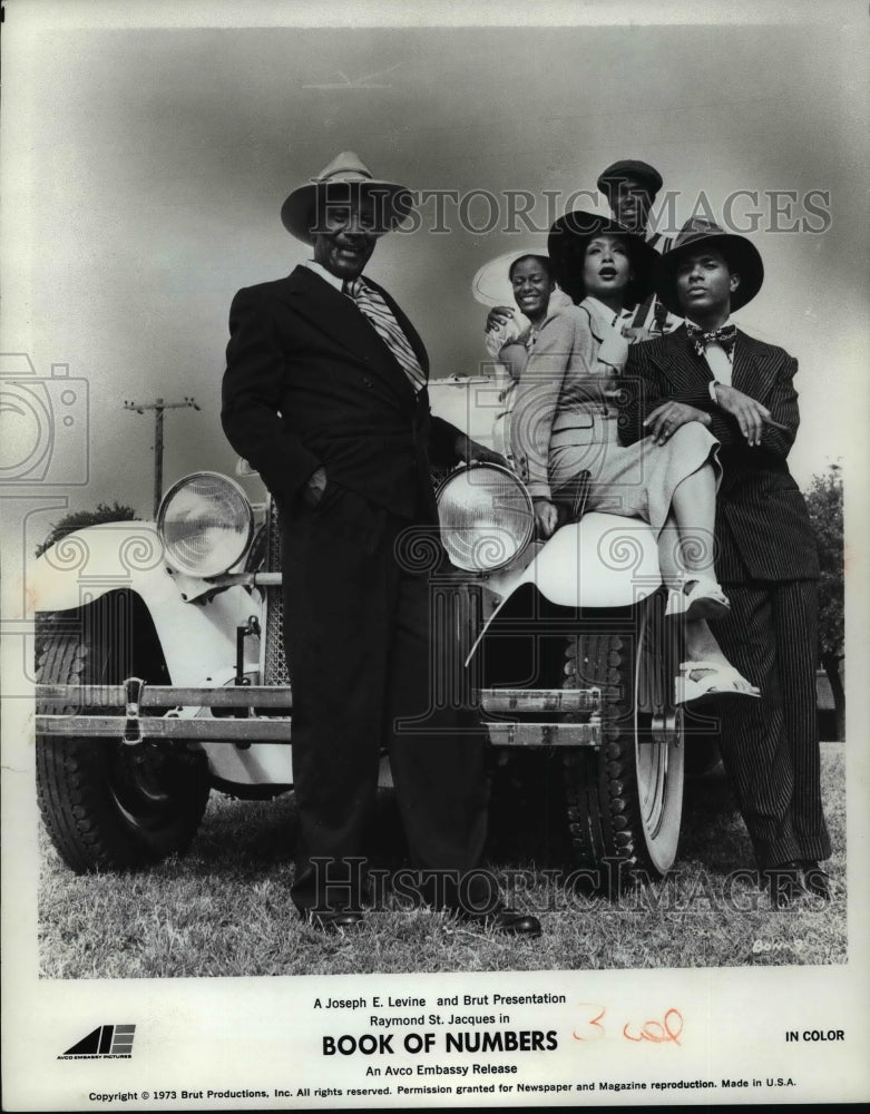 1973 Press Photo Raymond St. Jacques in Book of Numbers. - cvp95735- Historic Images