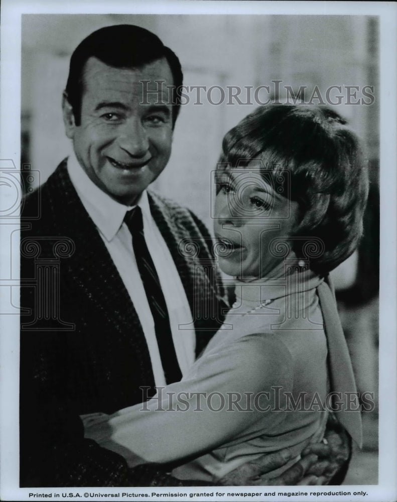 1973 Press Photo The lead stars of the movie Pete and Tillie - cvp95797- Historic Images
