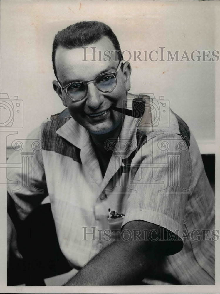 1959 Press Photo William G. Vorpe II of Cleveland News Photo - cvp95798- Historic Images