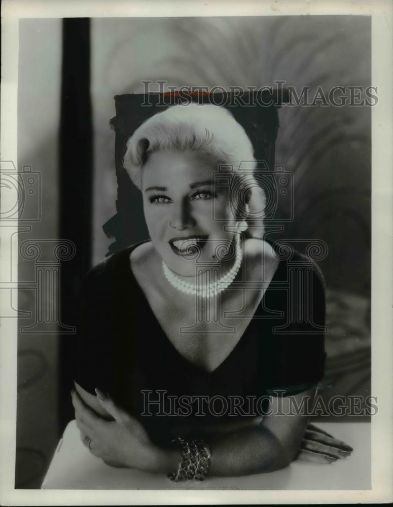 1957 Press Photo Ginger Rogers - cvp95889- Historic Images