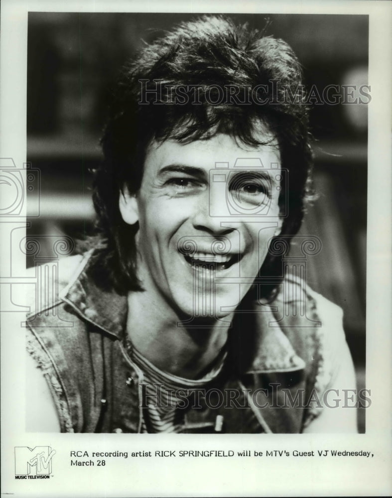 Load image into Gallery viewer, Press Photo Rick Springfield - cvp96292
