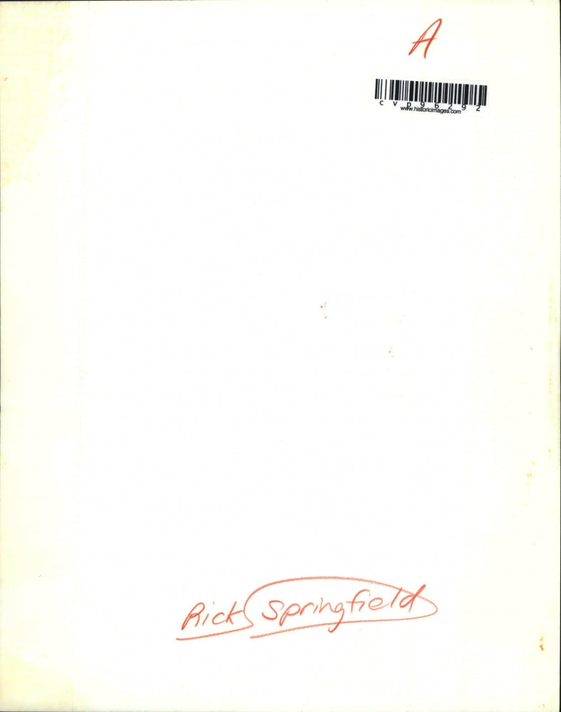 Press Photo Rick Springfield - cvp96292