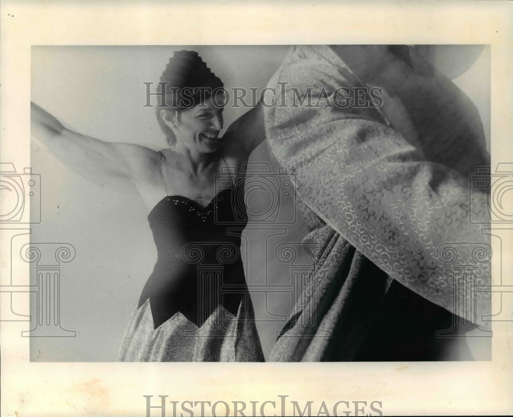 1986 Press Photo Madeleine Scott, Ohio University Dance Teacher - cvp96581