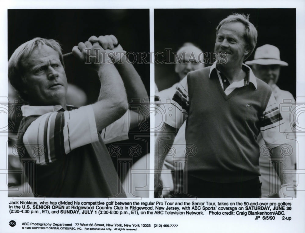1990 Press Photo Jack Nicklaus-pro golfer - cvp96749- Historic Images