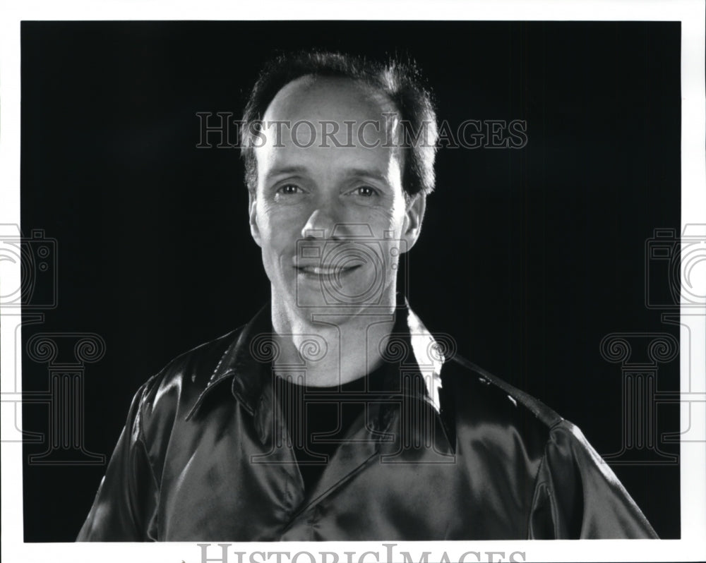 Press Photo Scott Hamilton, Figure skating analyst - cvp96797