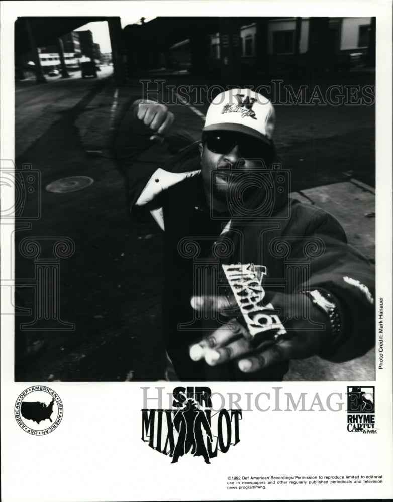 1992 Press Photo Sir Mix A Lot - cvp96935- Historic Images