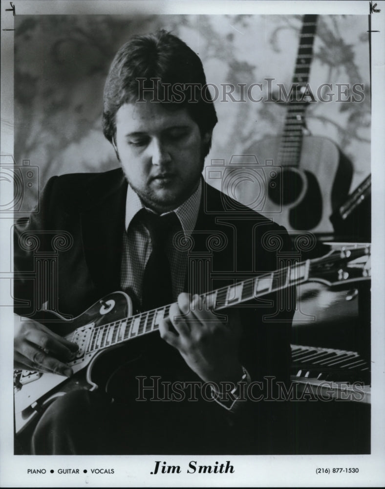 1984 Press Photo Jim Smith-pianist/guitarist/vocalist - cvp97230- Historic Images