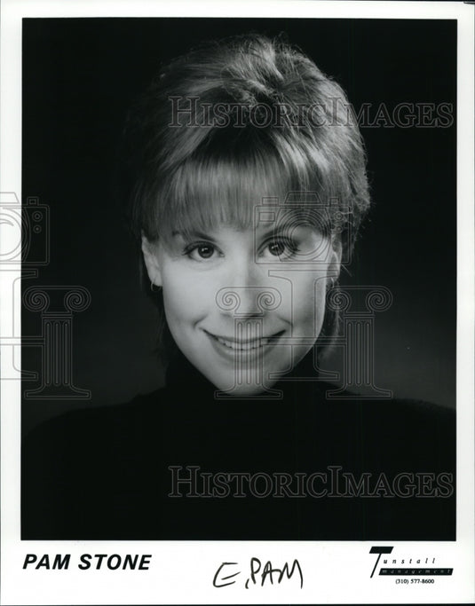 1955 Press Photo Pam Stone, actress and comedian. - cvp97313- Historic Images