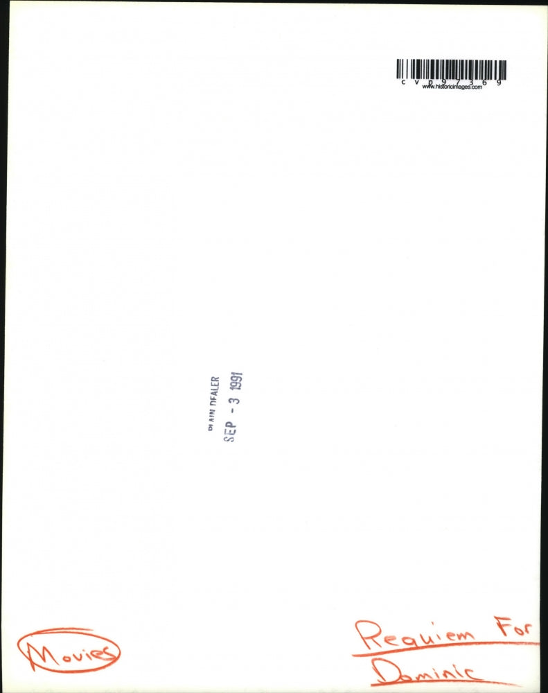 1991 Press Photo Felix Mitterer and Viktoria Schubert in Requiem for Dominic.