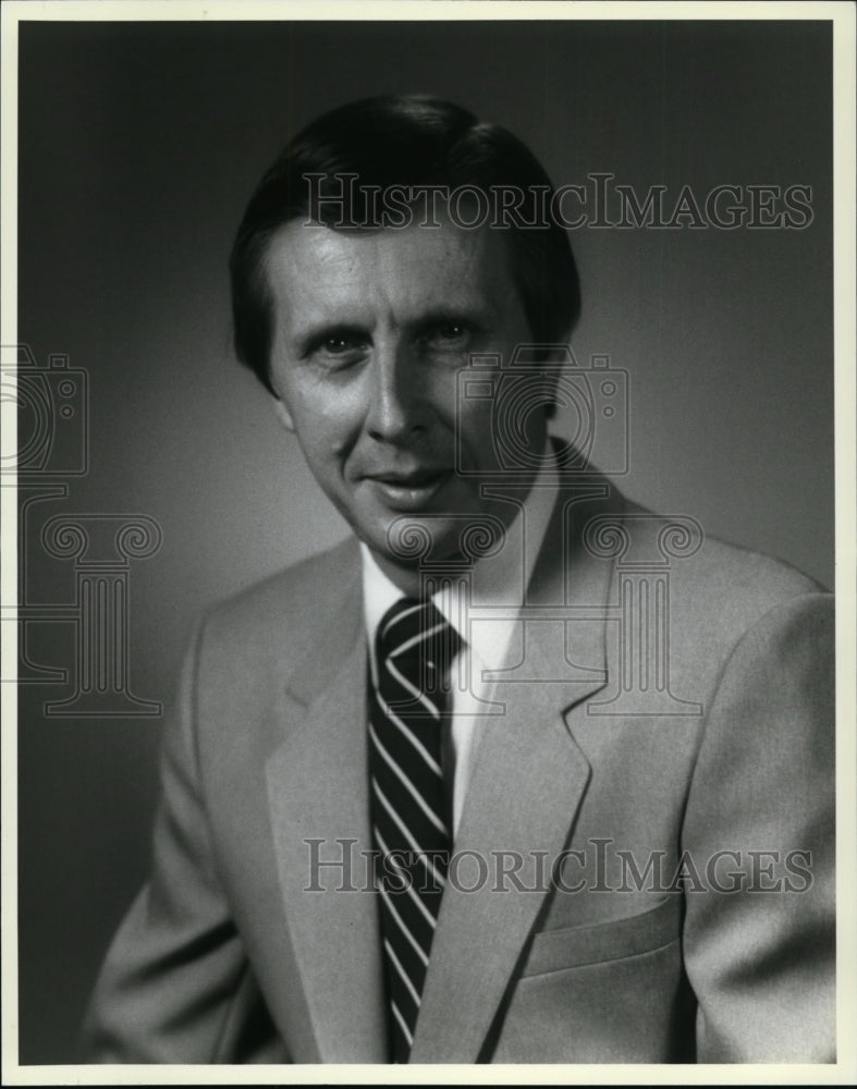 1983 Press Photo Wayne Stock-vice president MFG Little Tikes Inc., Macedonia- Historic Images