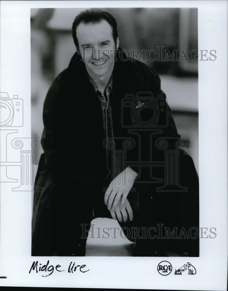 1992 Press Photo Midge Ure is a Scottish musician and singer-songwriter- Historic Images