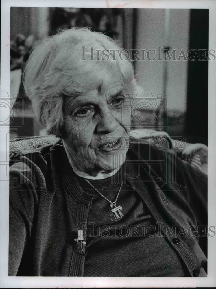 1978 Press Photo &quot;First Mother: A Conversation With Miss Lillian Carter&quot;- Historic Images
