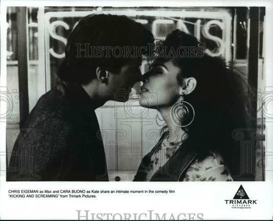 Press Photo Chris Eiganman and Cara Buono-Kicking And Screaming - cvp99314- Historic Images