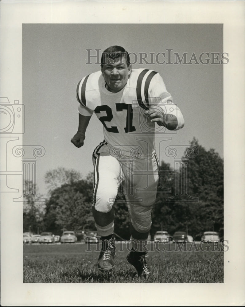 Press Photo Jim Goodrich of Indiana University Football - cvs02784- Historic Images