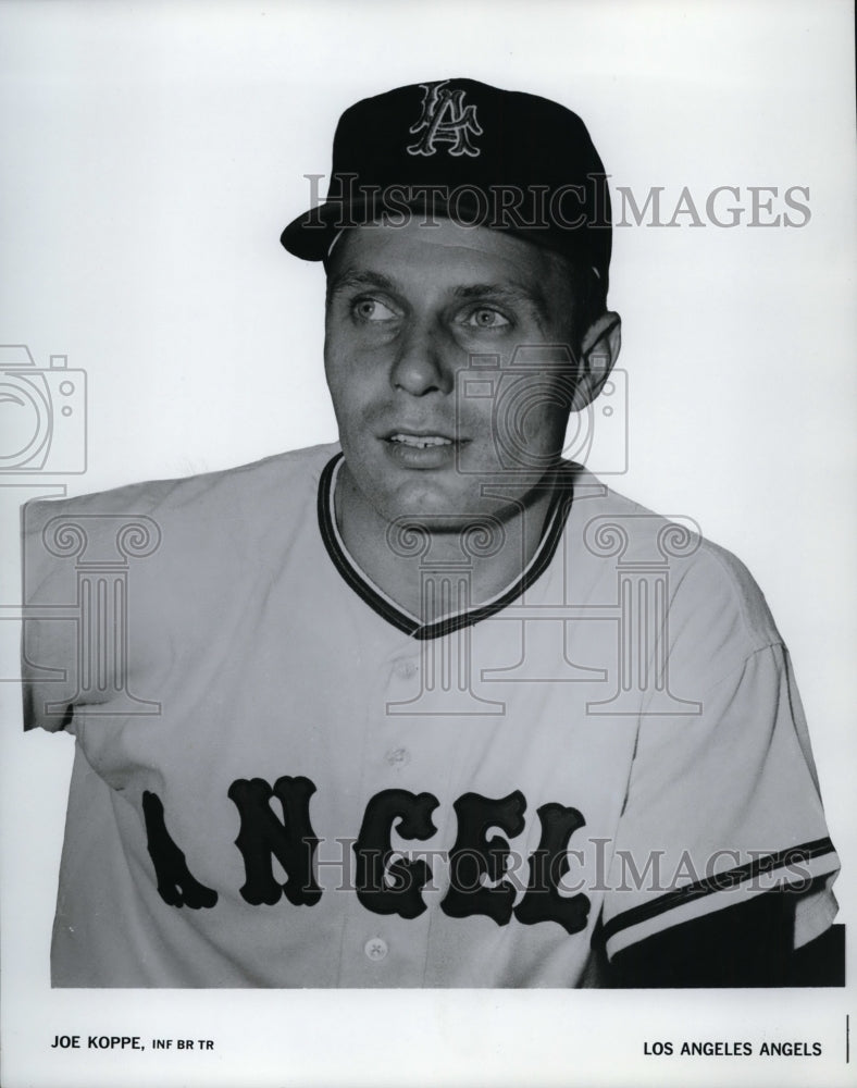 1965 Press Photo Joe Koppe of Los Angeles Angels - cvs03476- Historic Images