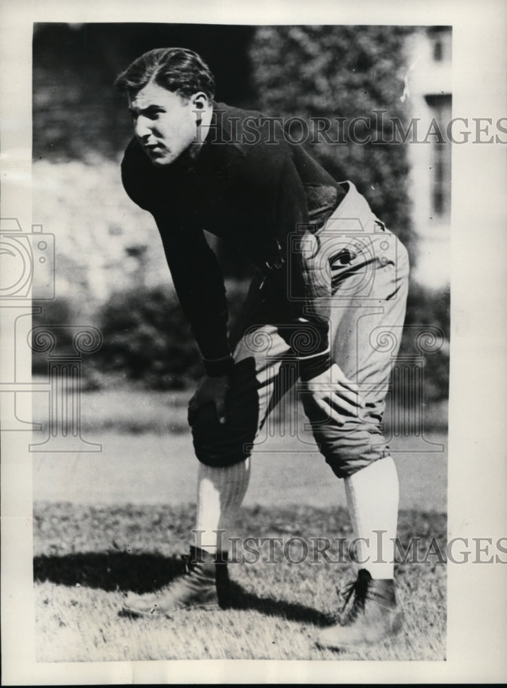 1930 Press Photo Bart Viviano, Halfback for Cornell Football Team - cvs04249- Historic Images