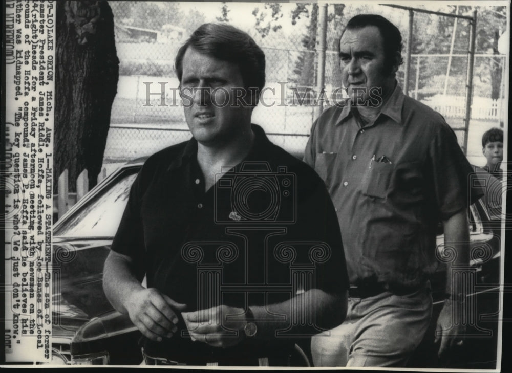 Press Photo Former Teamster President James Hoffa&#39;s son - cvw02039- Historic Images