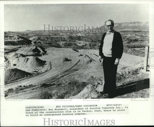 1981 Press Photo Ron Boutwell- Historic Images