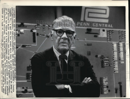 Press Photo Jervis Langdon Jr. facing his biggest challenge- Historic Images