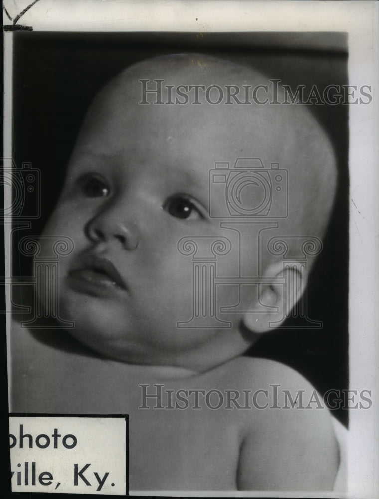 1941 Press Photo Eight months old now, the Lashley quadruplets of Litchfield, Ky- Historic Images