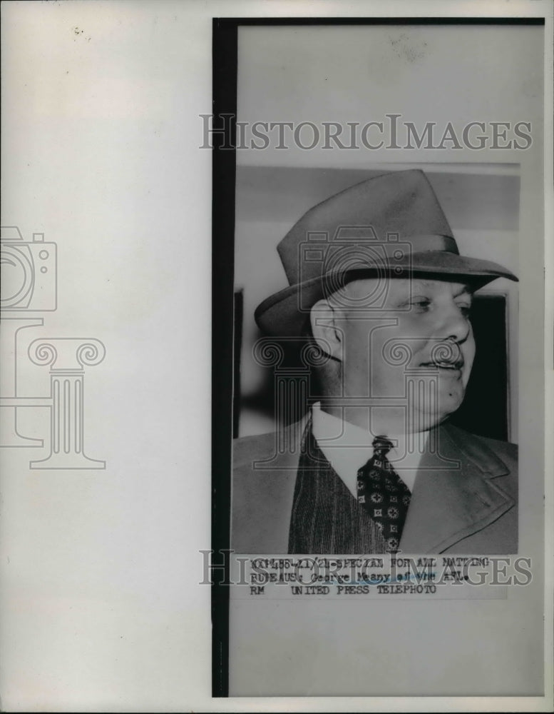 1952 Press Photo George Meany, President AFL - cvw23926- Historic Images