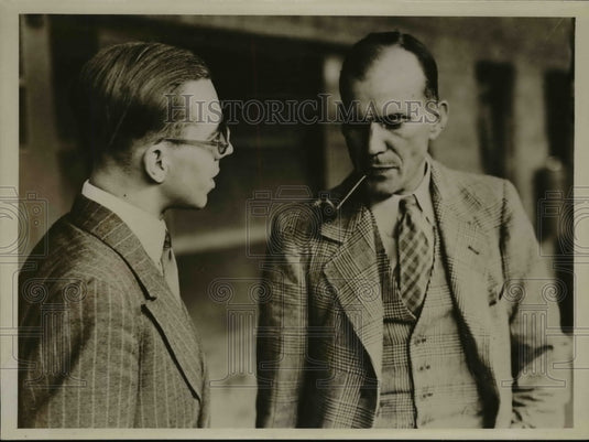 1939 Press Photo William Moncrieff on his way to Dundee to visit sick wife- Historic Images
