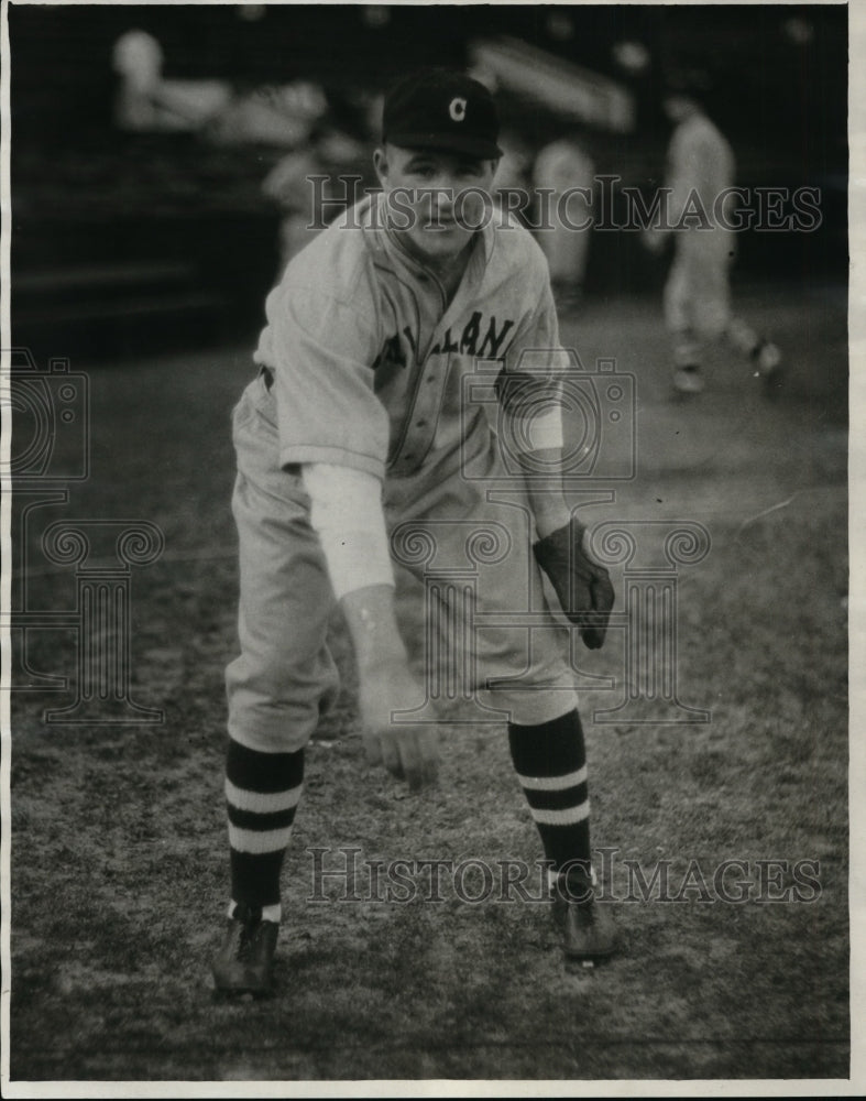 1930 Press Photo John MacDonald of Cleveland Indians - cvz00579- Historic Images