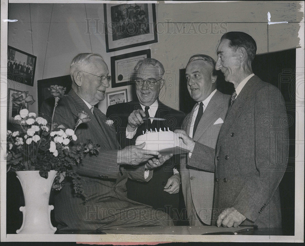 1944 Press Photo udge Christopher Stein John Brennan - dfpb06449- Historic Images