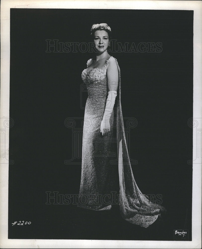 1961 Press Photo Heidi Krall Metropolitan Opera - dfpb09433- Historic Images