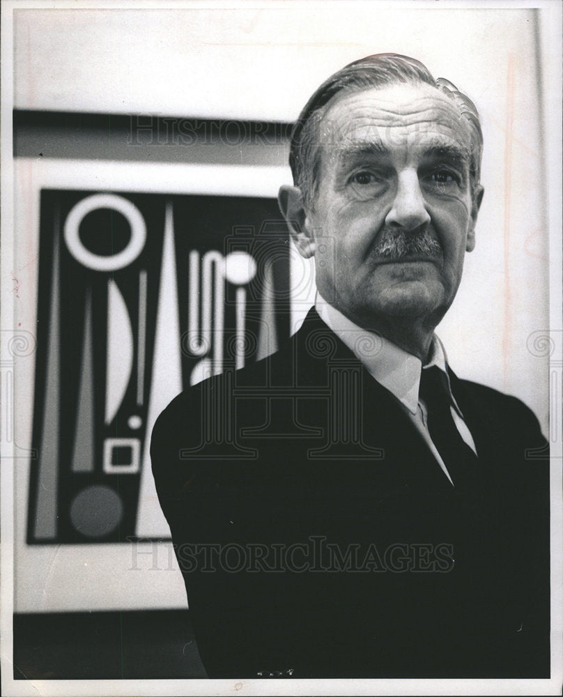 1966 Press Photo A. Hyatt Mayor American art historian- Historic Images
