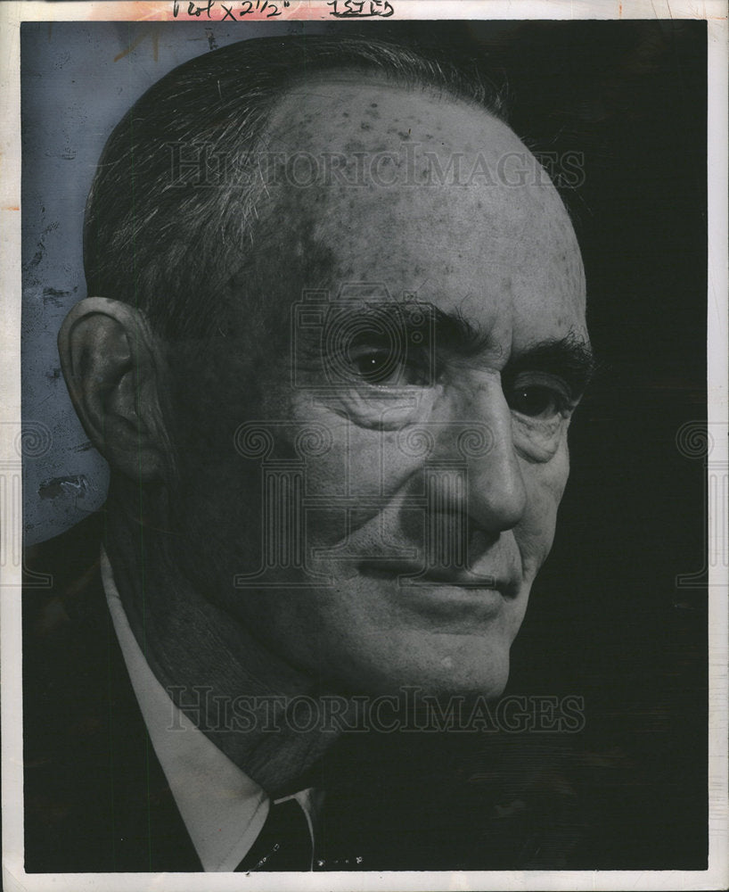 1961 Press Photo George Murphy Recorder's Court Judge - dfpb13213- Historic Images