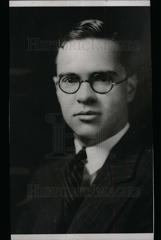 1938 Press Photo William Mcchesney Martin Jr. - dfpd26175- Historic Images