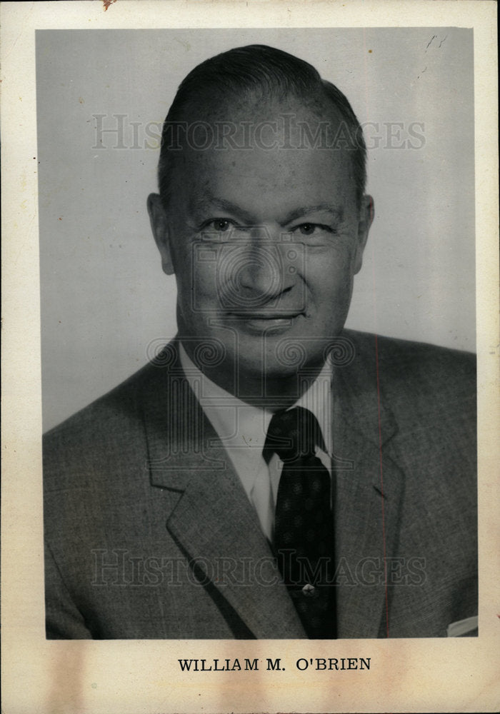 1973 Press Photo William M. O&#39;Brien - dfpd26427- Historic Images