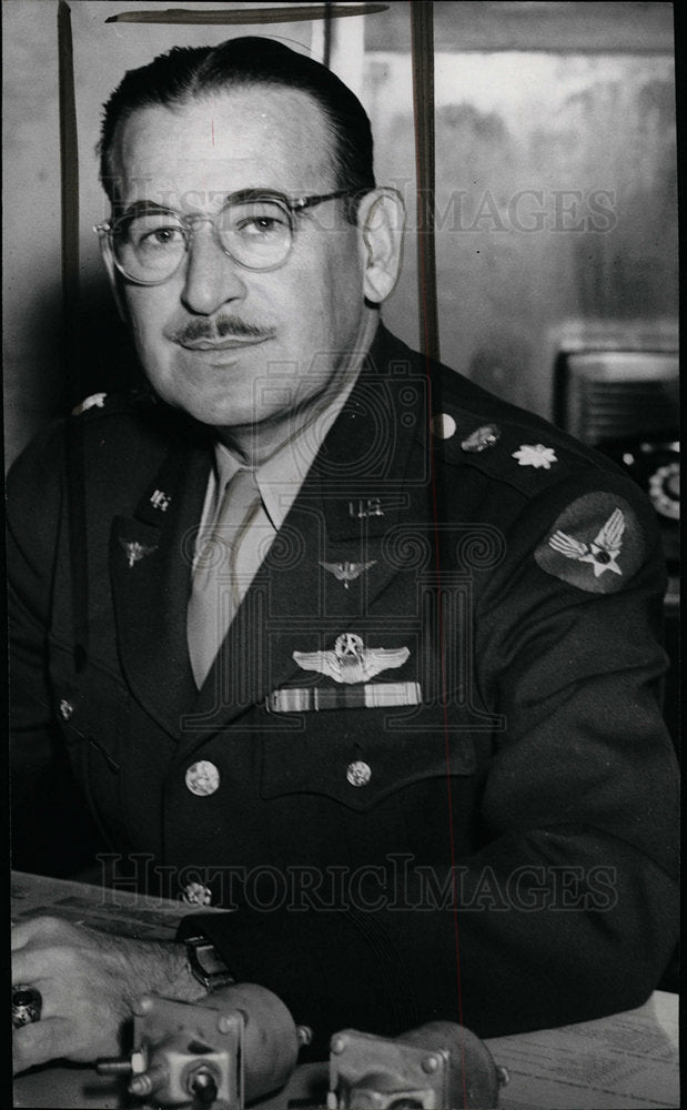 1942 Press Photo Lieutenant Colonel Walter E Nicol - dfpd26583- Historic Images