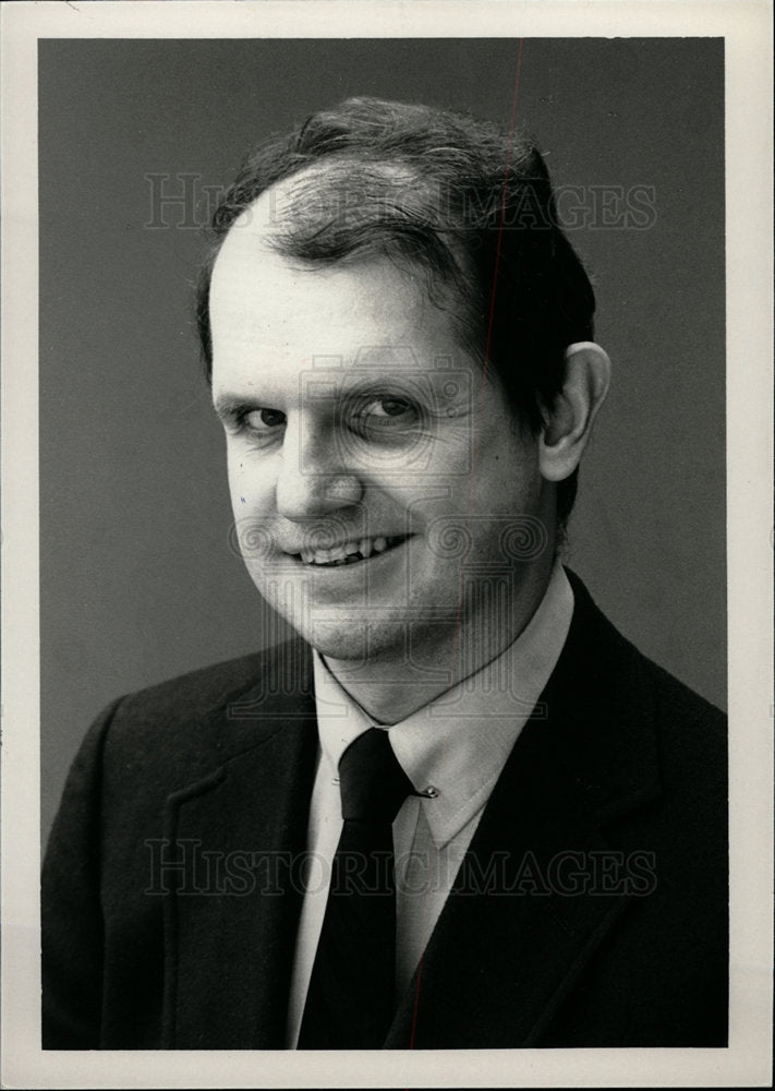 1984 Press Photo DR Arthur A Vidrich blind organist - dfpd27713- Historic Images