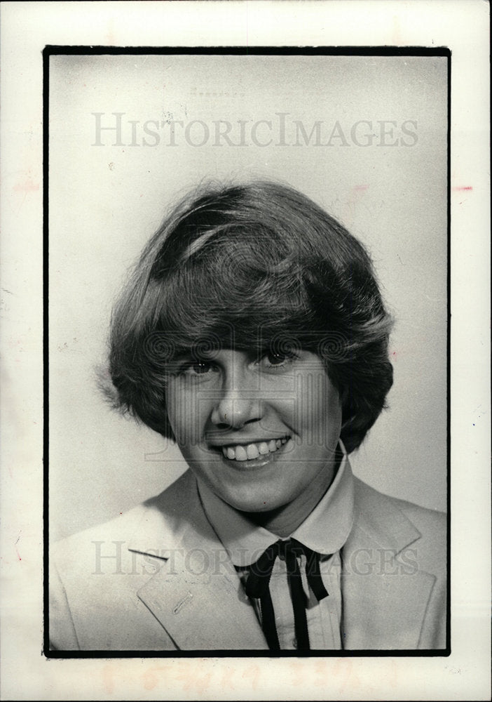 1981 Press Photo White Portrait Headshot - dfpd28473- Historic Images