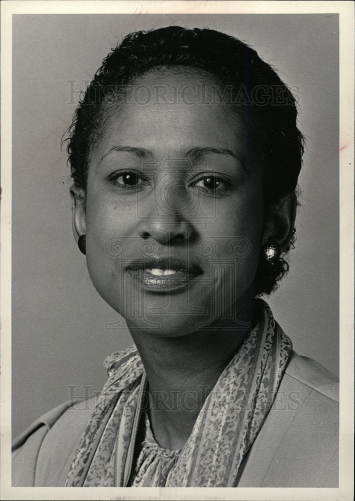 1987 Press Photo Levona Whitaker WTVS - dfpd28909- Historic Images
