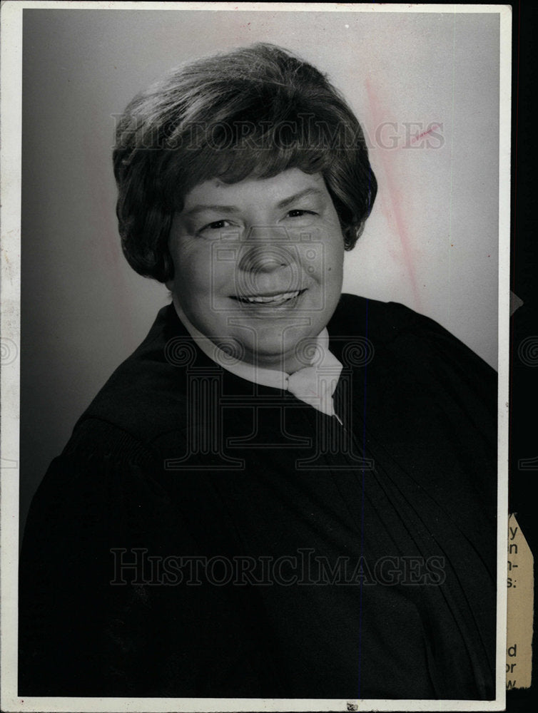 1977 Press Photo Dearborn District Judge Viriginia - dfpd28985- Historic Images