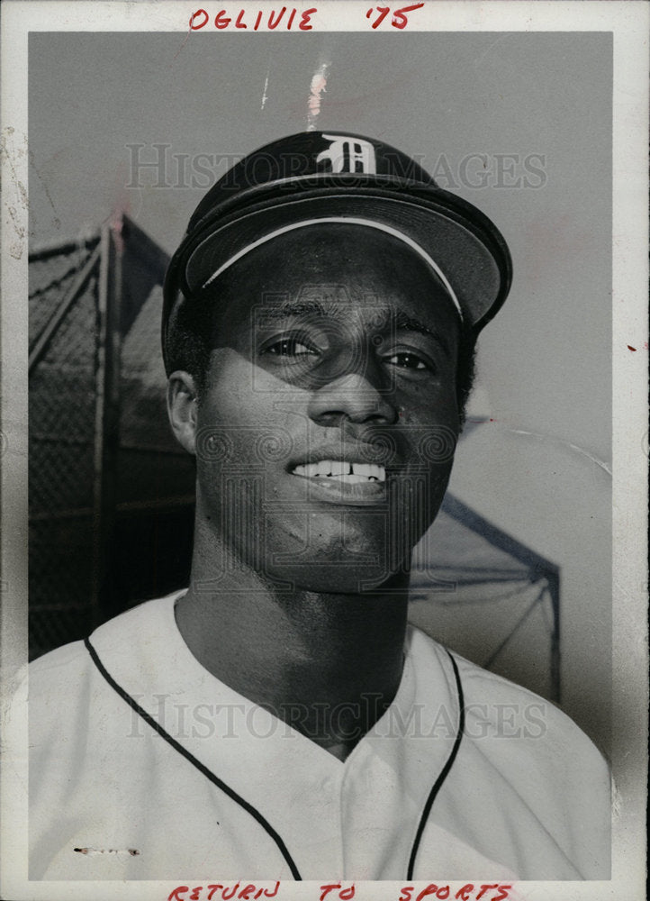 Press Photo Detroit Tigers Baseball Oglivie - dfpd29173- Historic Images