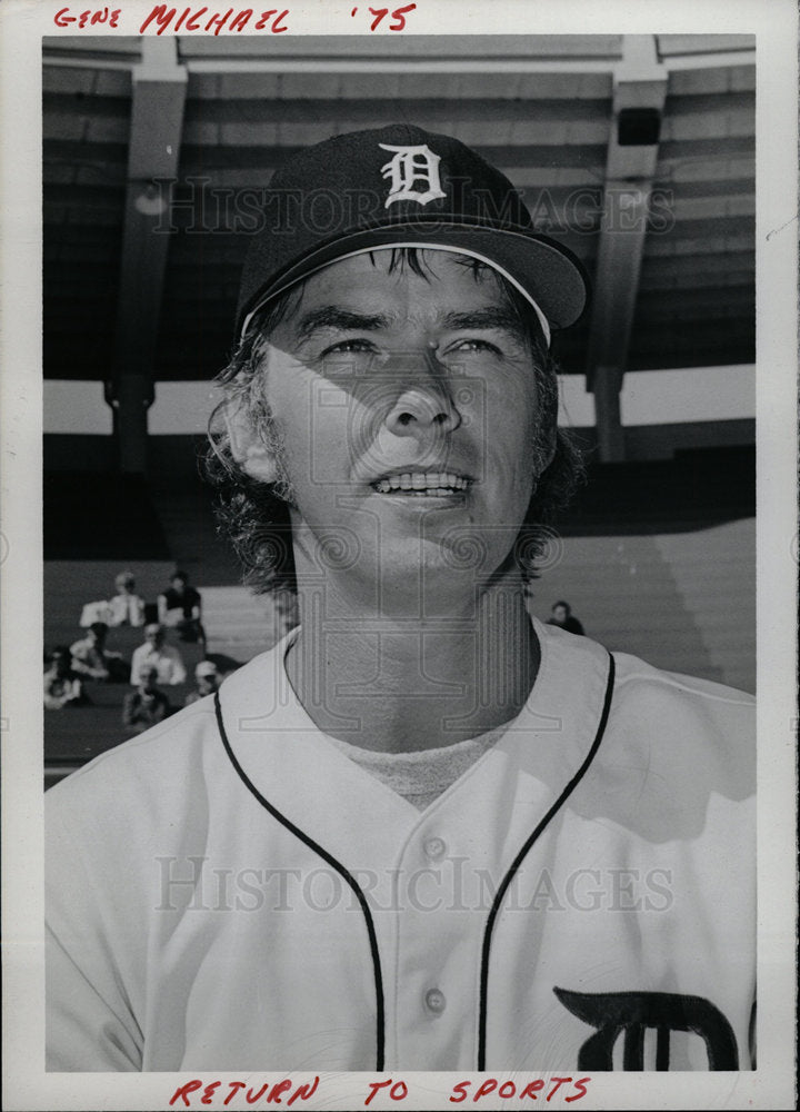 Press Photo Gene Michael Detroit Tigers - dfpd29177 - Historic Images