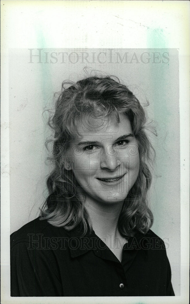 1985 Press Photo SUE LALIBERTE LADYWOOD BASKETBALL - dfpd29299- Historic Images